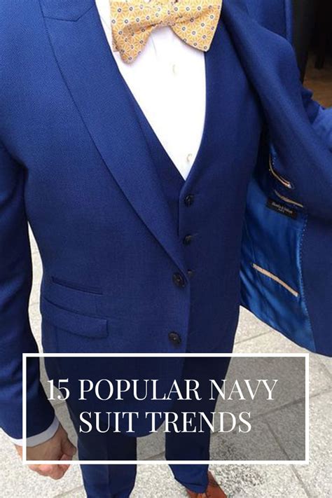 The navy blue suit | the best shirts & shoes to wear with a navy suit. 15 Popular Navy Blue Groom Suits for your Wedding - Mens ...