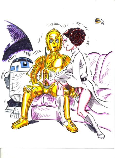 Rule 34 2008 A New Hope Astromech Droid C 3po Droid Princess Leia Organa Protocol Droid R2 D2