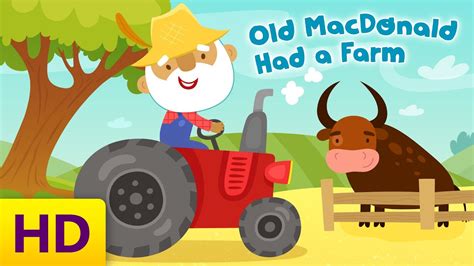 Old Macdonald Had A Farm Childrens Song With Lyrics By Kids Academy