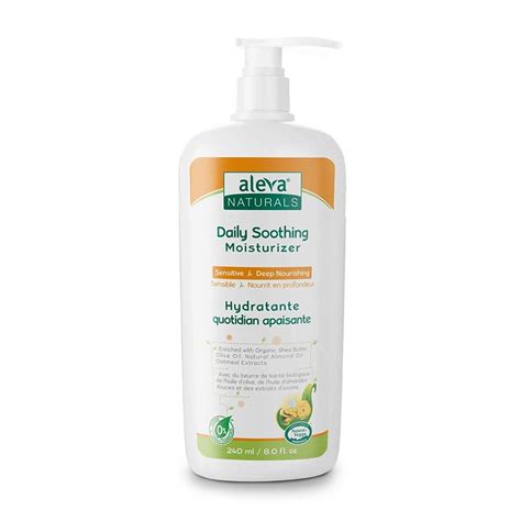 상품 상세보기 Aleva Naturals 알레바 내추럴스 데일리 수딩 모이스처라이저 240 Ml Daily Soothing Moisturizer 8 Fl Oz