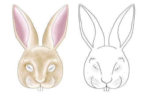 This cute template is useful for all sorts of craft projects. Printable Bunny Mask - Coolest Free Printables