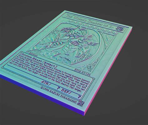The Winged Dragon Of Ra Yugioh 3d Models Download Creality Cloud
