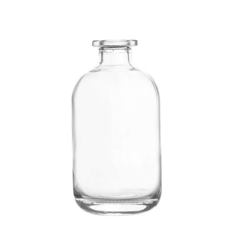 Flint Clear 250ml Glass Tequila Bottle For Liquor High Quality