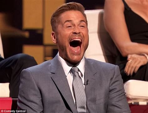 rob lowe s sex tape gets plenty of replays at his comedy central roast daily mail online