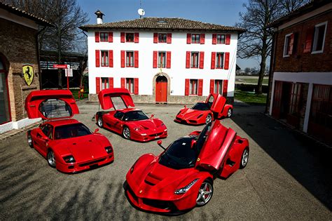 Images Ferrari F40 F50 Enzo Laferrari Expensive Red Cars