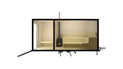 Native Narrative Designs Mobile Sauna Finished With Scandinavian Wood