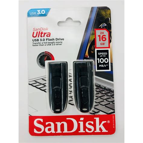 Sandisk 16gb 30 Usb Flash Drive 2 Pack