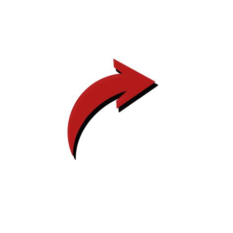 Red Arrow Shape Free Png 13492771 Png
