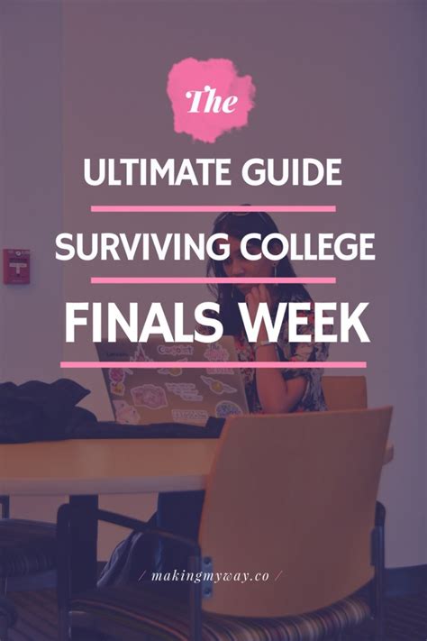 The Ultimate Guide To Surviving College Finals Week Final Exam Tips