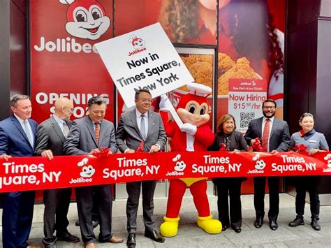 Jollibee To Open Store In New Yorks Times Square Business Mirror