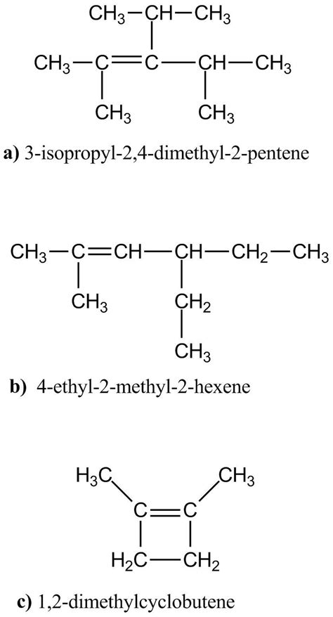 Draw A Bond Line Structure For Each Of The Following Compounds A 3
