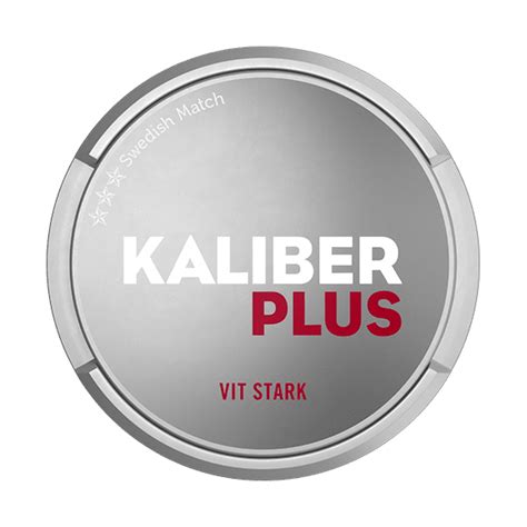 Kaliber Plus Vit Stark Portionssnus | Snushandel.se ...