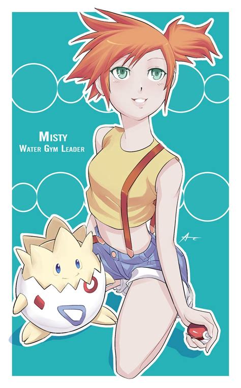Gym Leader Water Misty By Alanscampos On Deviantart Misty From Pokemon Gym Leaders Pokemon