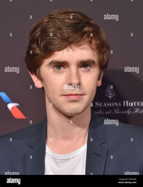 freddie highmore at the bafta los angeles tea party 2018 event at four season los angeles at