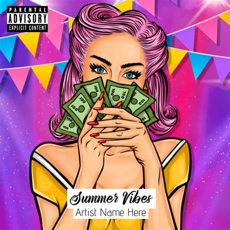 Summer Vibes Album Cover Template Postermywall