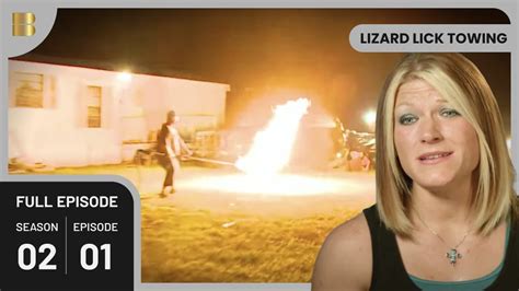 the return of an ex fiancée stirs up drama lizard lick towing s02 ep1 reality tv youtube