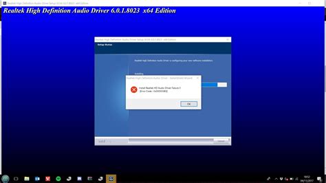 No Sound After Windows 10 Update Cant Install Realtek Hd Audio