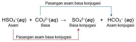 Perhatikan Reaksi Asam Basa Menurut Bronsted Lowry