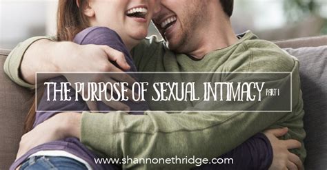 The Purpose Of Sexual Intimacypt1 Official Site For Shannon Ethridge