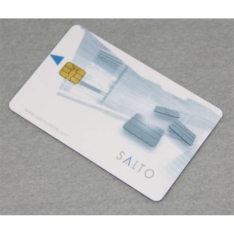 The content value in each key card will always be, at least, the same as the cost of the card itself. SALTO MC0256 Smart Chip Card Key Card Printed | AC Leigh