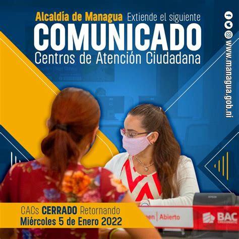 Alcaldía De Managua Informa Horarios De Atención Radio 580