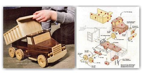 Wooden Toy Truck Plans Woodarchivist