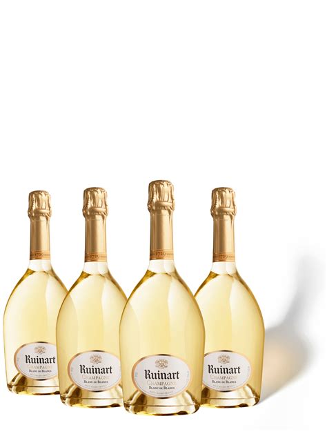 Ruinart Champagne Blanc De Blancs Cellar Case 4x75cl Buy Online Clos19
