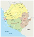 Mapas de Sierra Leona - Atlas del Mundo