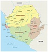 Mapas de Sierra Leona - Atlas del Mundo