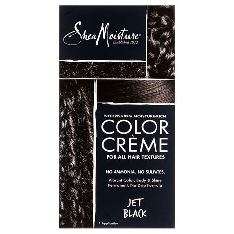 Shea moisture is a haircare brand specialising in natural products. SheaMoisture Moisture-Rich, Ammonia-Free Hair Color System ...