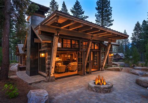 Cozy Mountain Style Cabin Getaway In Martis Camp California Modern