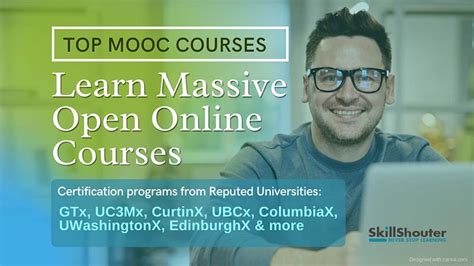 Best Massive Open Online Courses With Certificates Mooc Courses