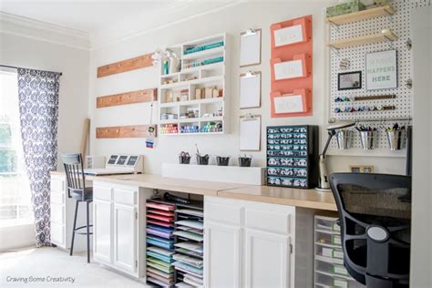 Organized Craft Rooms 7 Small Craft Rooms On A Budget