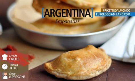 Ricette Dal Mondo Empanadas Argentina Eurologos Milano