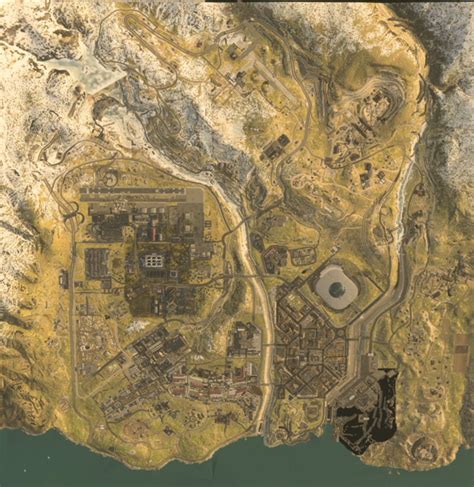 Se filtró el mapa completo de Call of Duty Modern Warfare Battle