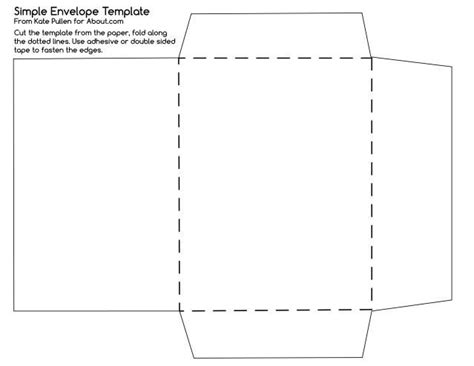 Free Printable Heres A Super Simple Envelope Template To Download