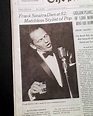 Death of Frank Sinatra... - RareNewspapers.com