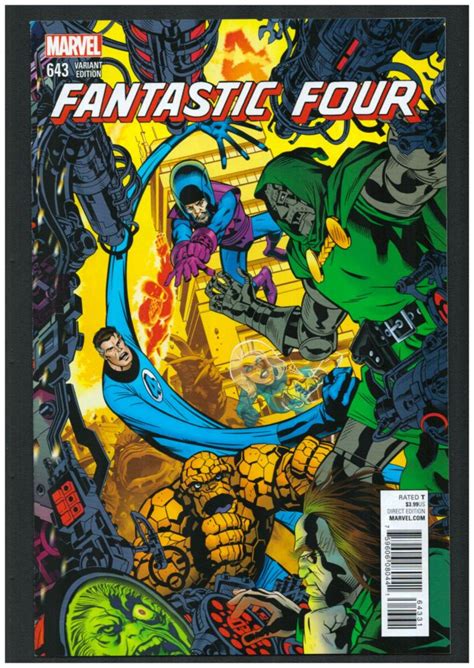 Fantastic Four 643 Variant Cover James Robinson Leonard Kirk