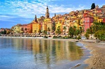 Menton, France on the French Riviera ("The Pearl of the Sea) 5k Retina ...