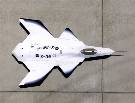 The X36 Tailless Fighter Prototype An Jet Fighter Demonstrator That
