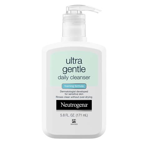 Ultra Gentle Daily Face Wash For Sensitive Skin Oil Free Soap Free