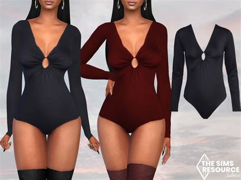 The Sims Resource Long Sleeved Bodysuits