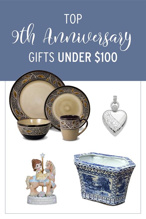 Buying an anniversary gift can be a conundrum. 9th Anniversary Gifts for Her Under $100 (With images ...
