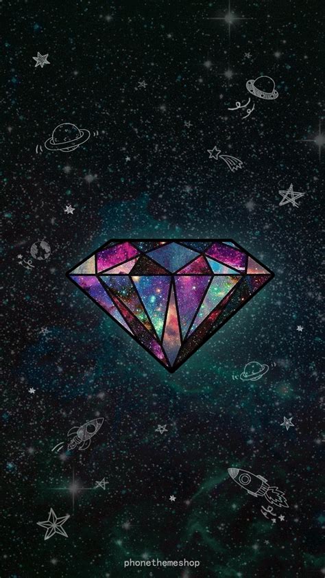 Galaxy Diamond Wallpapers Top Free Galaxy Diamond