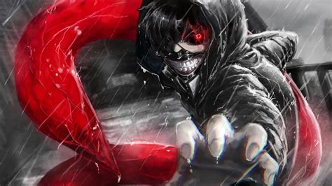 Ken Kaneki Rain Tokyo Ghoul Live Wallpaper Wallpaperwaifu