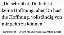 Briefe an Milena - Franz Kafka | Briefe, Sprache, Deutsche sprache