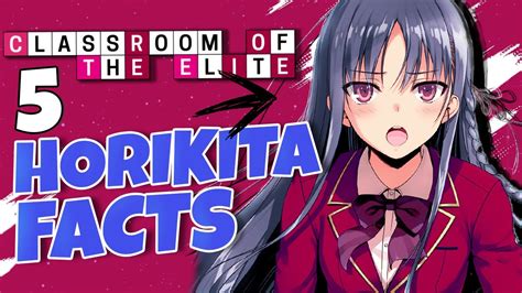 5 Facts About Suzune Horikita Classroom Of The Elite Youtube