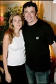 Patrick Bruel et Amanda Sthers en 2007 après un concert à Paris ...
