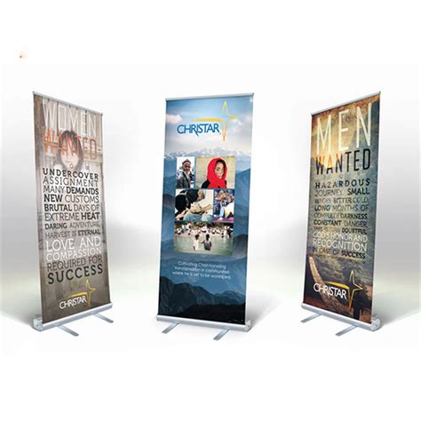 55 Banner Roll Frame