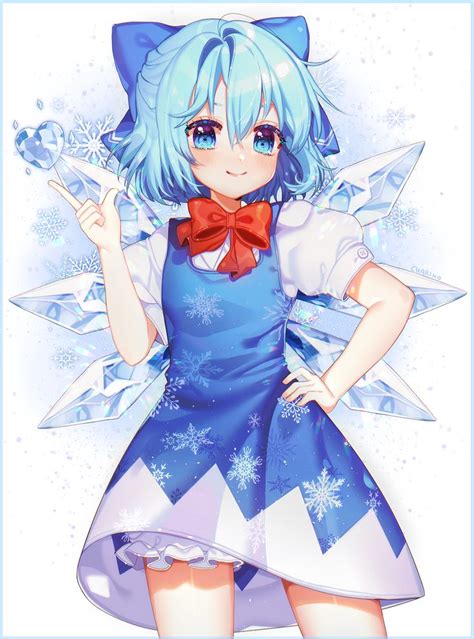 Cirno By Chariko On Deviantart Touhou Anime Cute Anime Character